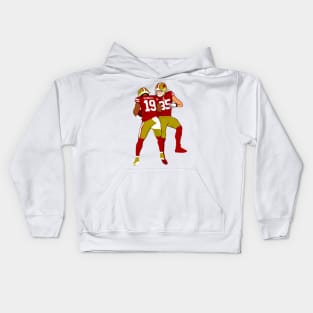 Deebo samuel x George kittle Kids Hoodie